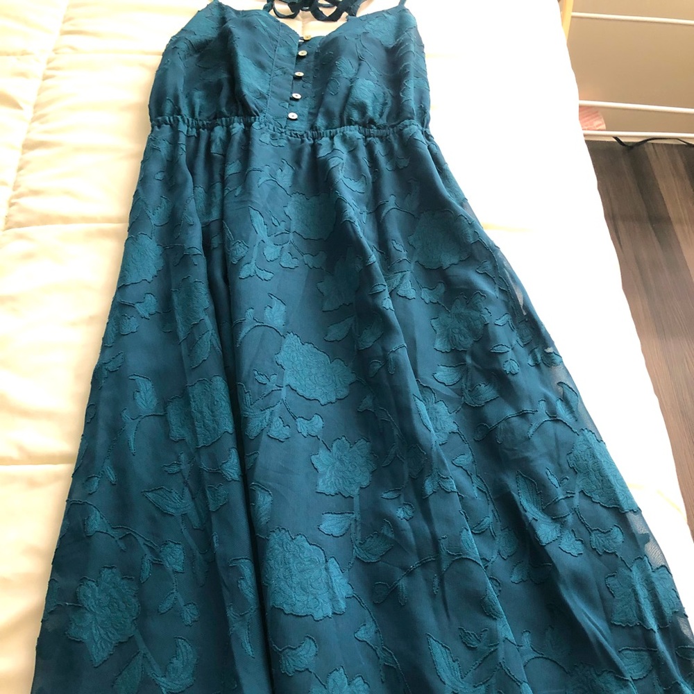 Lauren Conrad green sundress, size 12